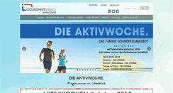 Desktop Screenshot of aktivwoche.info